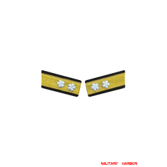 WWII Japanese IJN Navy Collar Insignias Vice Admiral 第二次世界大戦日本帝国海軍襟章中將 WWII Japan collar insignias,WW2 japanese,japanese collar insignias,WW2 japanese badge,IJA badge,IJN badge