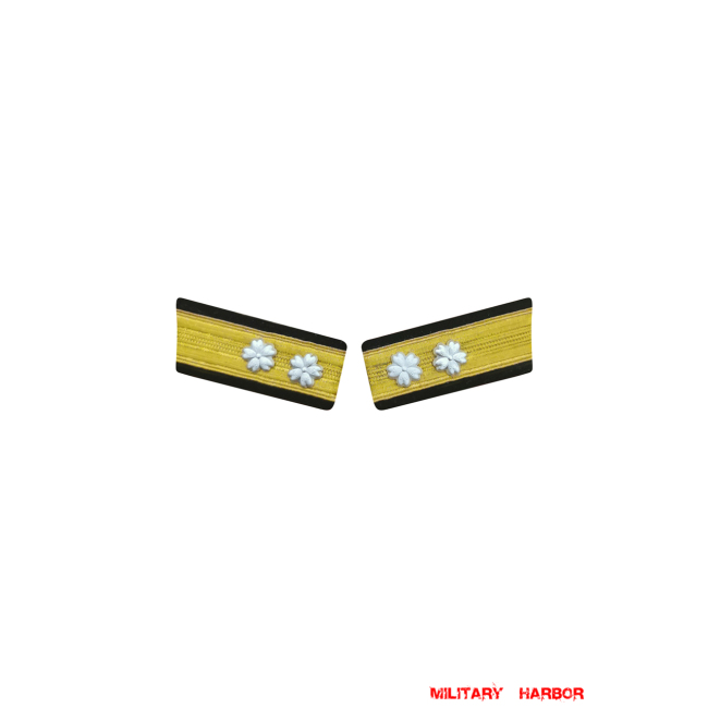 WWII Japanese IJN Navy Collar Insignias Vice Admiral 第二次世界大戦日本帝国海軍襟章中將 WWII Japan collar insignias,WW2 japanese,japanese collar insignias,WW2 japanese badge,IJA badge,IJN badge