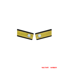 WWII Japanese IJN Navy Collar Insignias Rear Admiral 第二次世界大戦日本帝国海軍襟章少將 WWII Japan collar insignias,WW2 japanese,japanese collar insignias,WW2 japanese badge,IJA badge,IJN badge