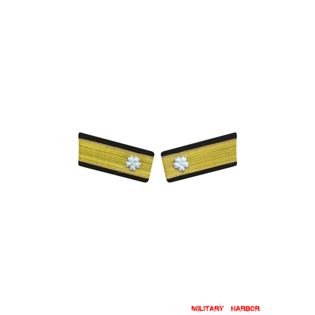 WWII Japanese IJN Navy Collar Insignias Rear Admiral 第二次世界大戦日本帝国海軍襟章少將 WWII Japan collar insignias,WW2 japanese,japanese collar insignias,WW2 japanese badge,IJA badge,IJN badge