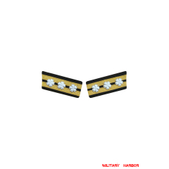 WWII Japanese IJN Navy Collar Insignias Captain 第二次世界大戦日本帝国海軍襟章大佐 WWII Japan collar insignias,WW2 japanese,japanese collar insignias,WW2 japanese badge,IJA badge,IJN badge