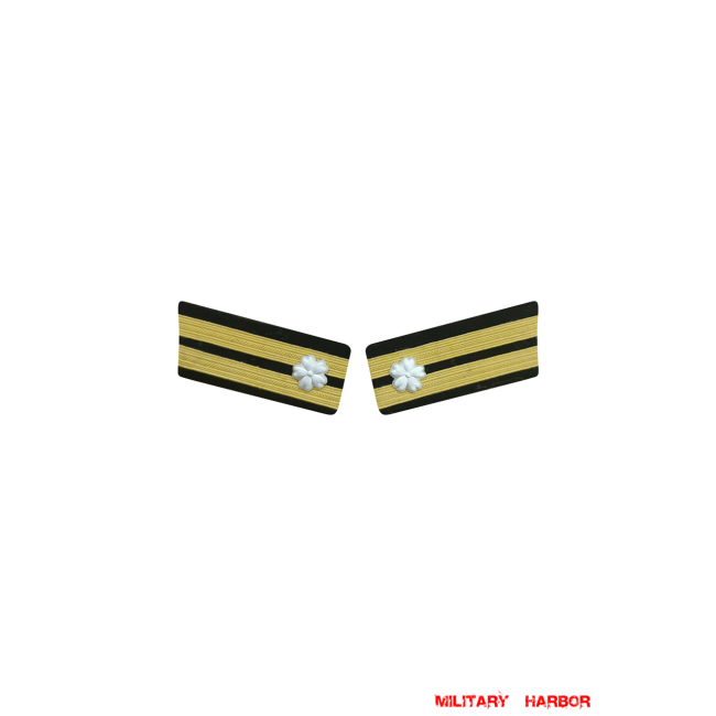 WWII Japanese IJN Navy Collar Insignias Lieutenant Commander 第二次世界大戦日本帝国海軍襟章少佐 WWII Japan collar insignias,WW2 japanese,japanese collar insignias,WW2 japanese badge,IJA badge,IJN badge