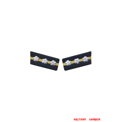 WWII Japanese IJN Navy Collar Insignias Special Duty Lieutenant 第二次世界大戦日本帝国海軍襟章特務大尉 WWII Japan collar insignias,WW2 japanese,japanese collar insignias,WW2 japanese badge,IJA badge,IJN badge