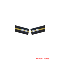 WWII Japanese IJN Navy Collar Insignias Special Duty Lieutenant Junior Grade 第二次世界大戦日本帝国海軍襟章特務中尉 WWII Japan collar insignias,WW2 japanese,japanese collar insignias,WW2 japanese badge,IJA badge,IJN badge