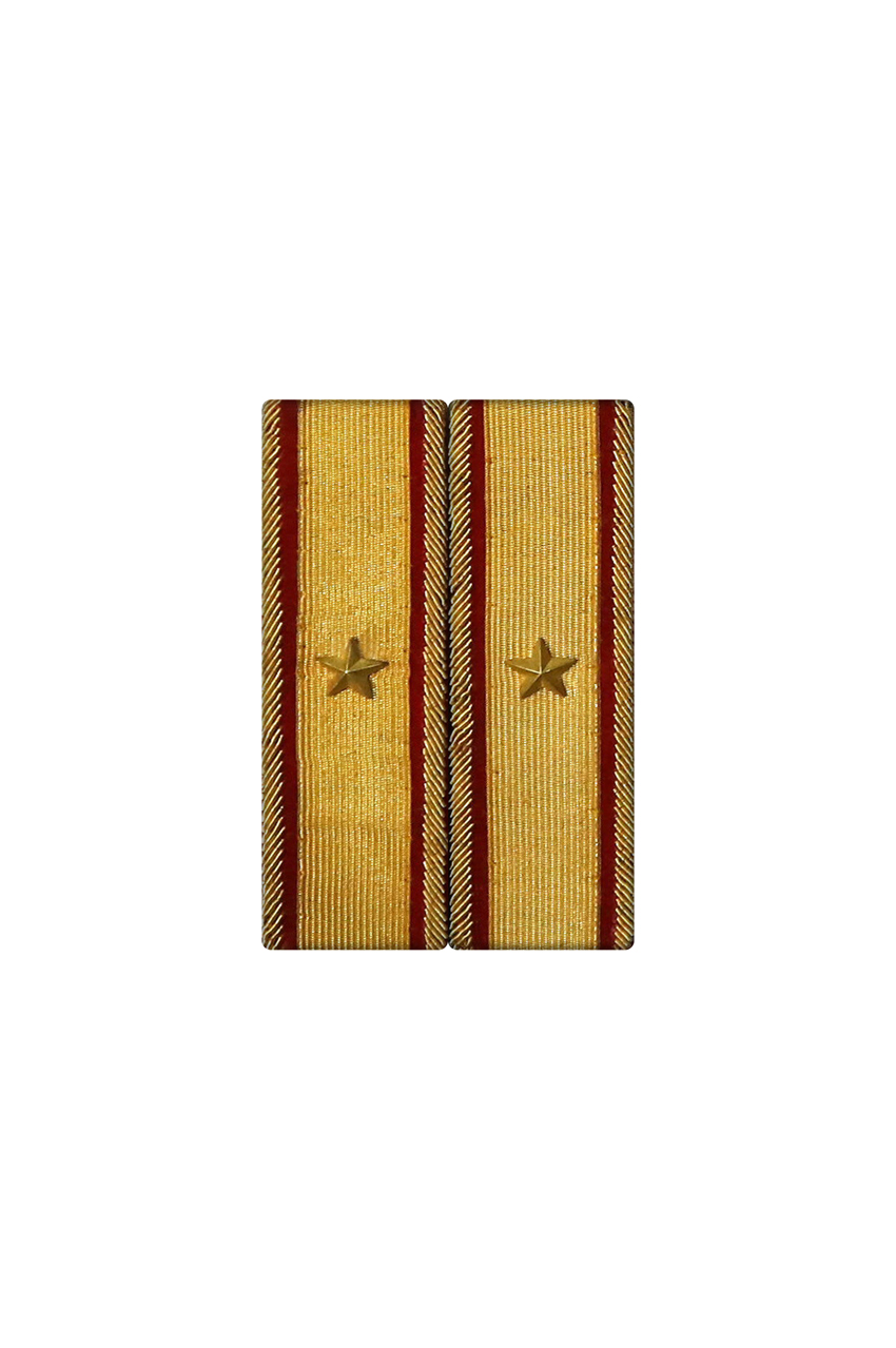 WWII Japanese IJA Army Shoulder Boards M1930 Showa 5 Type 5 Major General 第二次世界大戦日本帝国陆軍昭五式肩章少將