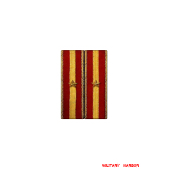 WWII Japanese IJA Army Shoulder Boards M1930 Showa 5 Type 5 2nd Lieutenant 第二次世界大戦日本帝国陆軍昭五式肩章少尉 WWII Japan shoulder boards,WW2 japanese,japanese shoulder boards,WW2 japanese badge,IJA badge,IJN badge