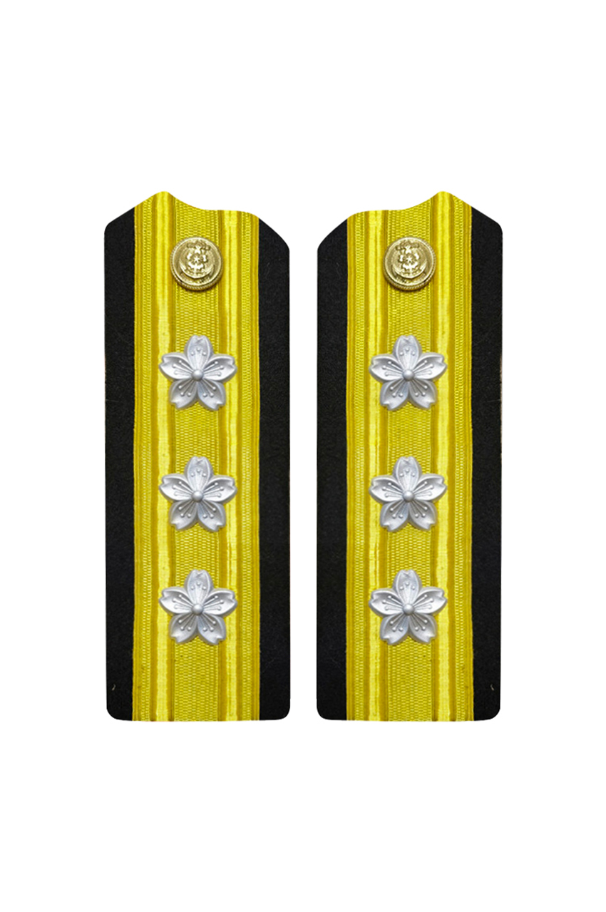 WWII Japanese IJN Navy Shoulder Boards Admiral 第二次世界大戦日本帝国海軍肩章大將
