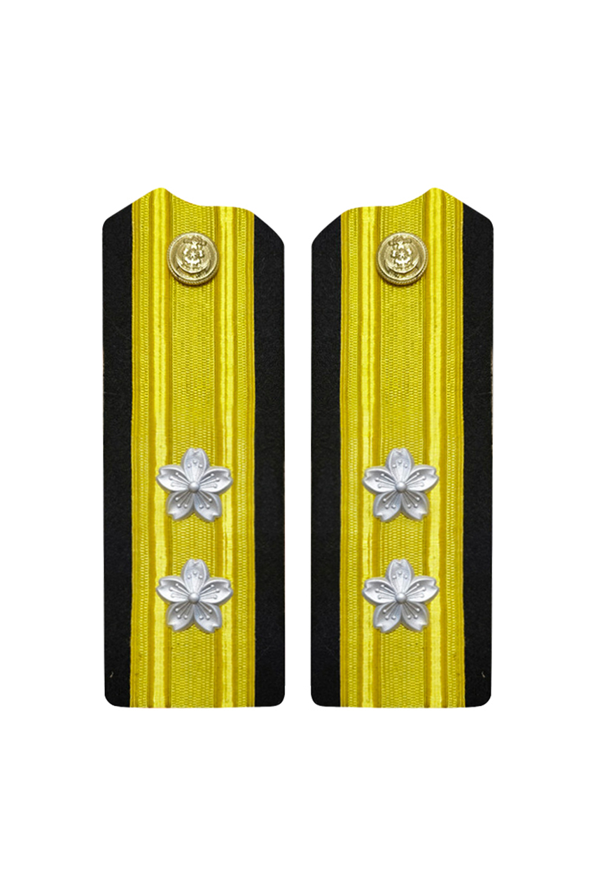 WWII Japanese IJN Navy Shoulder Boards Vice Admiral 第二次世界大戦日本帝国海軍肩章中將
