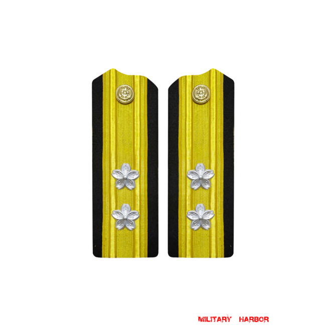 WWII Japanese IJN Navy Shoulder Boards Vice Admiral 第二次世界大戦日本帝国海軍肩章中將 WWII Japan shoulder boards,WW2 japanese,japanese shoulder boards,WW2 japanese badge,IJA badge,IJN badge