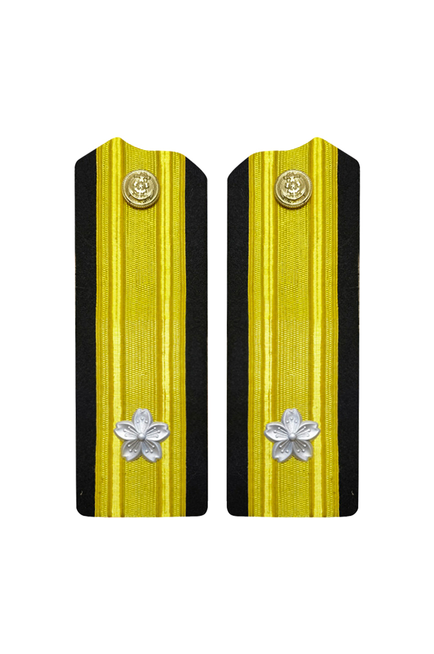 WWII Japanese IJN Navy Shoulder Boards Rear Admiral 第二次世界大戦日本帝国海軍肩章少將