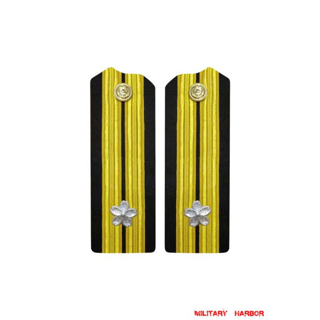 WWII Japanese IJN Navy Shoulder Boards Lieutenant Commander 第二次世界大戦日本帝国海軍肩章少佐 WWII Japan shoulder boards,WW2 japanese,japanese shoulder boards,WW2 japanese badge,IJA badge,IJN badge