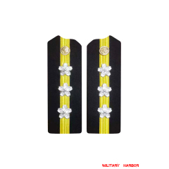 WWII Japanese IJN Navy Shoulder Boards Lieutenant 第二次世界大戦日本帝国海軍肩章大尉 WWII Japan shoulder boards,WW2 japanese,japanese shoulder boards,WW2 japanese badge,IJA badge,IJN badge
