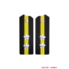WWII Japanese IJN Navy Shoulder Boards Lieutenant Junior Grade 第二次世界大戦日本帝国海軍肩章中尉 WWII Japan shoulder boards,WW2 japanese,japanese shoulder boards,WW2 japanese badge,IJA badge,IJN badge