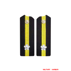 WWII Japanese IJN Navy Shoulder Boards Ensign 第二次世界大戦日本帝国海軍肩章少尉 WWII Japan shoulder boards,WW2 japanese,japanese shoulder boards,WW2 japanese badge,IJA badge,IJN badge