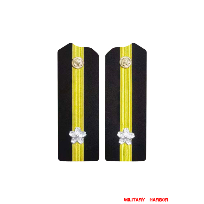 WWII Japanese IJN Navy Shoulder Boards Ensign 第二次世界大戦日本帝国海軍肩章少尉 WWII Japan shoulder boards,WW2 japanese,japanese shoulder boards,WW2 japanese badge,IJA badge,IJN badge