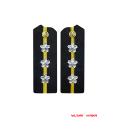 WWII Japanese IJN Navy Shoulder Boards Special Duty Lieutenant 第二次世界大戦日本帝国海軍肩章特務大尉 WWII Japan shoulder boards,WW2 japanese,japanese shoulder boards,WW2 japanese badge,IJA badge,IJN badge