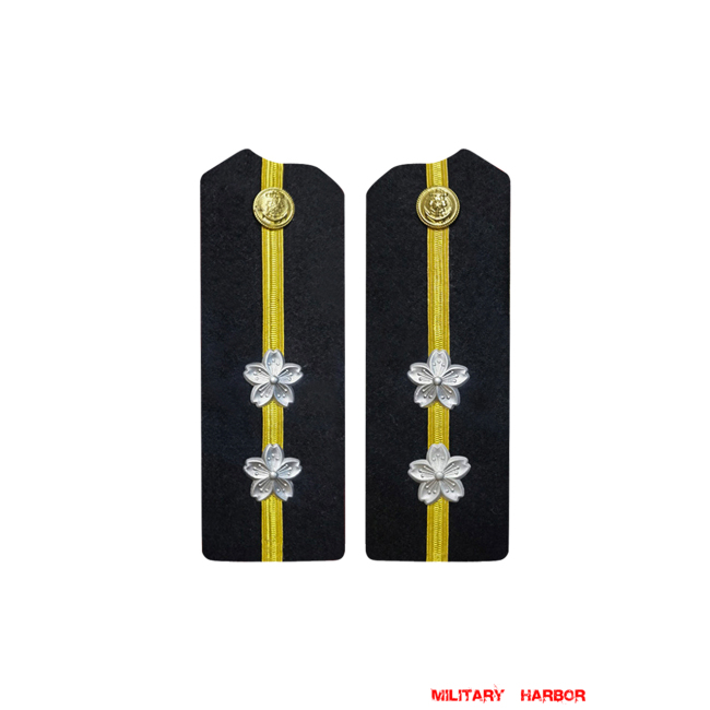 WWII Japanese IJN Navy Shoulder Boards Special Duty Lieutenant Junior Grade 第二次世界大戦日本帝国海軍肩章特務中尉 WWII Japan shoulder boards,WW2 japanese,japanese shoulder boards,WW2 japanese badge,IJA badge,IJN badge