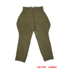 WWII Japanese IJA M1930 Showa Type 5 Officer Gabardine breeches 第二次世界大戦日本帝国陸軍 昭五式 乗馬ズボン ギャバジン材料 WWII Japan tunic,WW2 japanese,japanese uniforms,Imperial Japanese army,Imperial Japanese navy,WW2 japan uniform,helmet,insignia,badge,medal,field gear,boots for reenactors