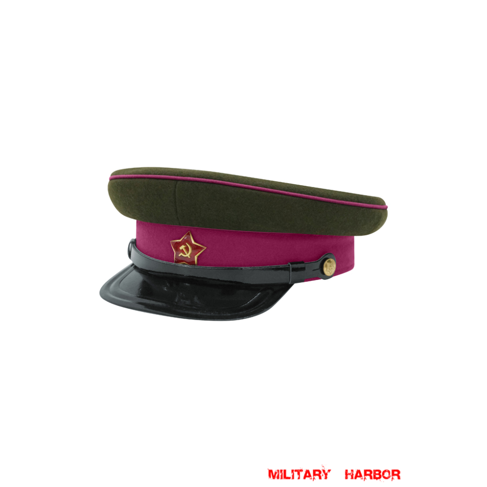 WWII Russian Soviet Red Army Infantry Wool M35 Visor CapRussia