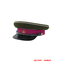 WWII Russian Soviet Red Army General Staff Academy Wool M35 Visor Cap WWII Russian Soviet Red Army General Staff Academy Wool M35 Visor Cap