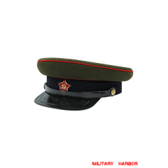 WWII Russian Soviet Red Army Artillery/Armoured Forces Wool M35 Visor Cap I WWII Russian Soviet Red Army Artillery/Armoured Forces Wool M35 Visor Cap I