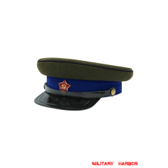 WWII Russian Soviet Red Army Cavalry Wool M35 Visor Cap WWII Russian Soviet Red Army Cavalry Wool M35 Visor Cap