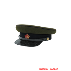 WWII Russian Soviet Red Army Chemical Wool M35 Visor Cap WWII Russian Soviet Red Army Chemical Wool M35 Visor Cap