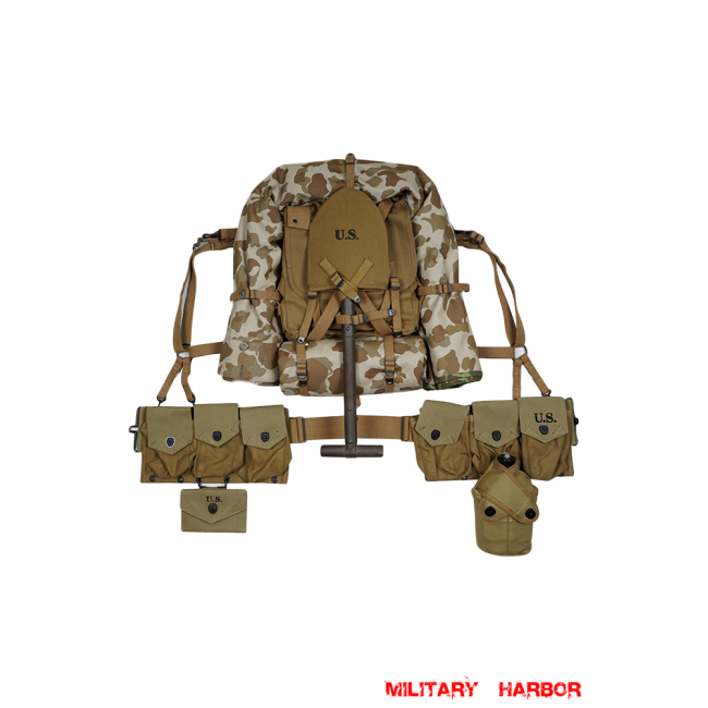 WWII USMC BAR Gunner Field Gear Package II ww2 US,ww2 US ARMY,ww2 USMC, US field gear,vintage, M1, helmet, field, jacket, paratrooper,Blitz,Dday,Operation Market Garden,Normandy,Arden,Battle of berlin,Barbarossa,El Alamein,Dunkirk,midway,bulge,Band of Brothers,Saving Private Ryan,Fury,Valkyrie,WWII USMC BAR Gunner Field Gear Package II