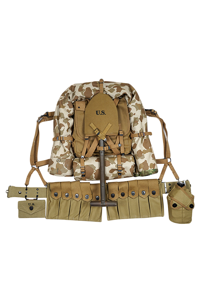 ww2 US,ww2 US ARMY,ww2 USMC, US field gear,vintage, M1, helmet, field, jacket, paratrooper,Blitz,Dday,Operation Market Garden,Normandy,Arden,Battle of berlin,Barbarossa,El Alamein,Dunkirk,midway,bulge,Band of Brothers,Saving Private Ryan,Fury,Valkyrie,WWII USMC Thompson Gunner Field Gear Package