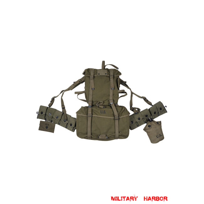 WWII 1945 Field Gear Package II ww2 US,ww2 US ARMY,ww2 USMC, US field gear,vintage, M1, helmet, field, jacket, paratrooper,Blitz,Dday,Operation Market Garden,Normandy,Arden,Battle of berlin,Barbarossa,El Alamein,Dunkirk,midway,bulge,Band of Brothers,Saving Private Ryan,Fury,Valkyrie,WWII 1946 Field Gear Package II