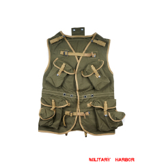 WWII US ARMY D Day Assault Vest in OD No.7 ww2 US,ww2 US ARMY,ww2 USMC, US field gear,vintage, M1, helmet, field, jacket, paratrooper,Blitz,Dday,Operation Market Garden,Normandy,Arden,Battle of berlin,Barbarossa,El Alamein,Dunkirk,midway,bulge,Band of Brothers,Saving Private Ryan,Fury,Valkyrie,WWII US ARMY D Day Assault Vest in OD No.7