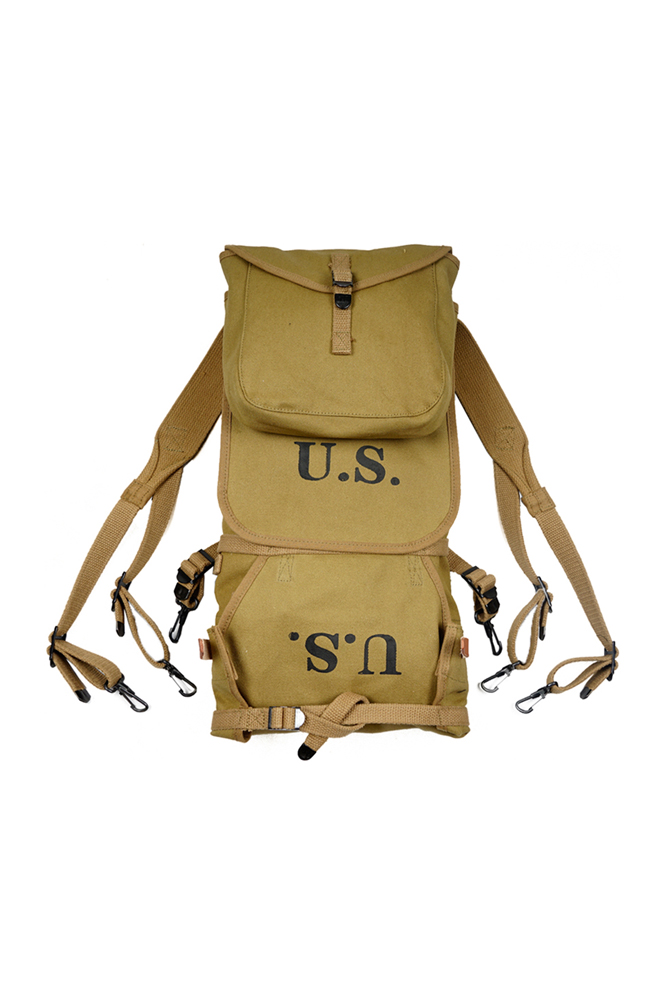 ww2 US,ww2 US ARMY,ww2 USMC, US field gear,vintage, M1, helmet, field, jacket, paratrooper,Blitz,Dday,Operation Market Garden,Normandy,Arden,Battle of berlin,Barbarossa,El Alamein,Dunkirk,midway,bulge,Band of Brothers,Saving Private Ryan,Fury,Valkyrie,WWII Army M1928 Haversack