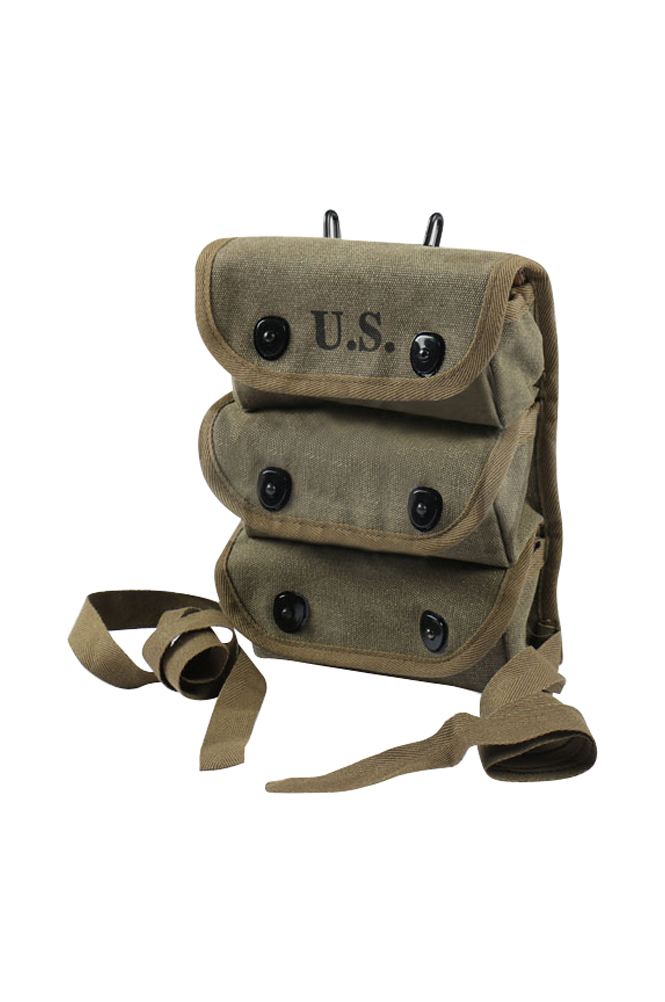 ww2 US,ww2 US ARMY,ww2 USMC, US field gear,vintage, M1, helmet, field, jacket, paratrooper,Blitz,Dday,Operation Market Garden,Normandy,Arden,Battle of berlin,Barbarossa,El Alamein,Dunkirk,midway,bulge,Band of Brothers,Saving Private Ryan,Fury,Valkyrie,WWII 3 Pocket Grenade Carrier