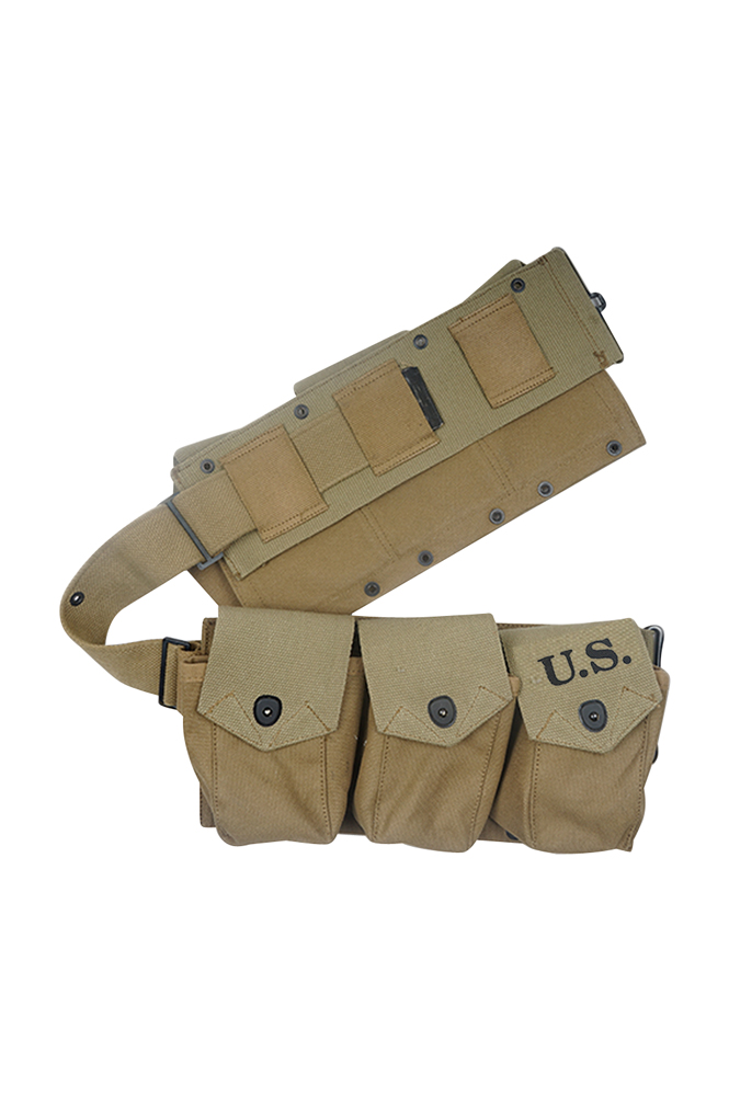 ww2 US,ww2 US ARMY,ww2 USMC, US field gear,vintage, M1, helmet, field, jacket, paratrooper,Blitz,Dday,Operation Market Garden,Normandy,Arden,Battle of berlin,Barbarossa,El Alamein,Dunkirk,midway,bulge,Band of Brothers,Saving Private Ryan,Fury,Valkyrie,WWII B.A.R. Magazine Belt in OD3