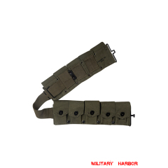 WWII Cartridge Belt in OD7 ww2 US,ww2 US ARMY,ww2 USMC, US field gear,vintage, M1, helmet, field, jacket, paratrooper,Blitz,Dday,Operation Market Garden,Normandy,Arden,Battle of berlin,Barbarossa,El Alamein,Dunkirk,midway,bulge,Band of Brothers,Saving Private Ryan,Fury,Valkyrie,WWII Cartridge Belt in OD7
