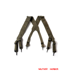 WWII M1945 Combat Suspender in olive drab no.7 ww2 US,ww2 US ARMY,ww2 USMC, US field gear,vintage, M1, helmet, field, jacket, paratrooper,Blitz,Dday,Operation Market Garden,Normandy,Arden,Battle of berlin,Barbarossa,El Alamein,Dunkirk,midway,bulge,Band of Brothers,Saving Private Ryan,Fury,Valkyrie,WWII M1945 Combat Suspender in olive drab no.7