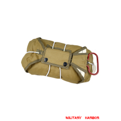 WWII Us Army Airborne T-5 Parachute Front Package in OD No.3 ww2 US,ww2 US ARMY,ww2 USMC, US field gear,vintage, M1, helmet, field, jacket, paratrooper,Blitz,Dday,Operation Market Garden,Normandy,Arden,Battle of berlin,Barbarossa,El Alamein,Dunkirk,midway,bulge,Band of Brothers,Saving Private Ryan,Fury,Valkyrie,WWII Us Army Airborne T-5 Parachute Front Package in OD No.3