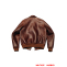 WWII US A-2 Leather Fighter Pilot Jacket Brown ww2 leather jacket,US Pilot Jacket,A2 fighter Jacket,ww2 Fighter Jacket