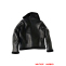 WWII US B-3 Leather Fighter Pilot Jacket Black ww2 leather jacket,US Pilot Jacket,A2 fighter Jacket,ww2 Fighter Jacket