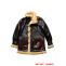 WWII US B-7 Arctic Parka Jacket Black ww2 leather jacket,US Pilot Jacket,A2 fighter Jacket,ww2 Fighter Jacket