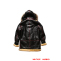 WWII US B-7 Arctic Parka Jacket Black ww2 leather jacket,US Pilot Jacket,A2 fighter Jacket,ww2 Fighter Jacket