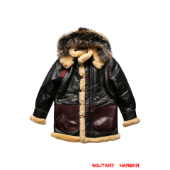 WWII US B-7 Arctic Parka Jacket Black WWII US B-7 Arctic Parka Jacket Black