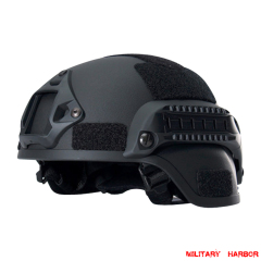 Military Army MICH2000 Tactical Helmet ABS for airsoft black Military Army MICH2000 Tactical Helmet ABS for airsoft black