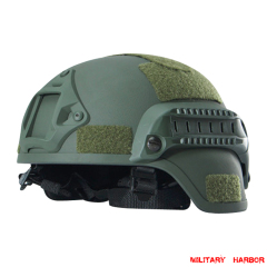 Military Army MICH2000 Tactical Helmet ABS for airsoft green Military Army MICH2000 Tactical Helmet ABS for airsoft green