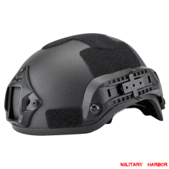 Military Army MICH2001 Tactical Helmet ABS for airsoft black Military Army MICH2001 Tactical Helmet ABS for airsoft black