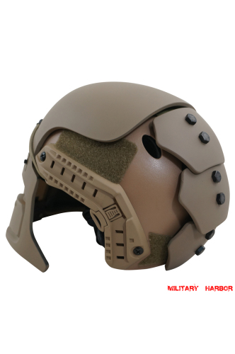 Desert Raider Bounty Hunter Helmet Mask for Ops-Core FAST (mask only) SAND